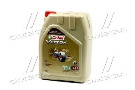 Масло моторн. Vecton 10W-40 E4 / E7 (Каністра 20л) CASTROL 15BA40 (фото 1)