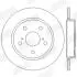 Диск тормозной TOYOTA AURIS, COROLLA задн. Jurid 562599JC (фото 2)