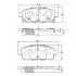 Колодки тормозные диск. Chevrolet CRUSE (пр-во Nipparts) N3610906