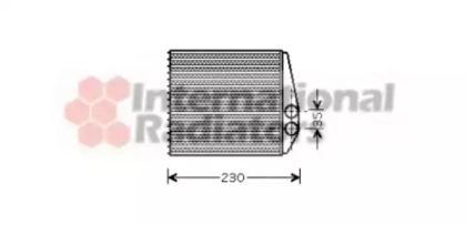 Радиатор отопителя VECTRA C / SIGNUM / SB9-3 02- Van Wezel 37006355 (фото 1)