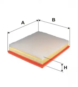 Фільтр повітряний PSA 1.6 BlueHDI 14- (WIX-FILTERS) WIX FILTERS WA9802