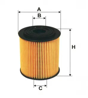 Фильтр масляный двигателя / 672 (WIX-Filtron) WIX FILTERS WL7300
