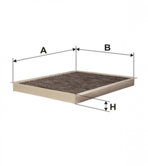 Фильтр салона / K1103A угольный (WIX-Filtron) WIX FILTERS WP9117