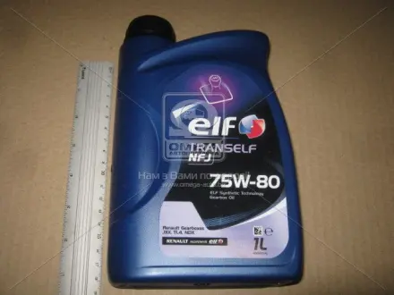 Масло трансмиссий. Tranself NFJ 75W-80 (Канистра 1л) ELF 194757