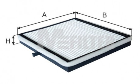 Фильтр салона LANOS, CHEVROLET LACETTI M-FILTER K966