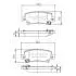 Колодки тормозные диск. Toyota COROLLA NIPPARTS J3612025 (фото 1)