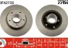 Диск гальмівний NISSAN, OPEL, RENAULT, задн. (Пр-во TRW) DF4273S