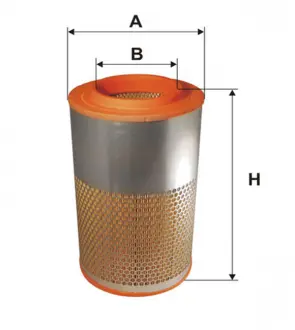 Фільтр повітряний DAF / AM447 / 5 (WIX-Filtron) WIX FILTERS 93225E (фото 1)