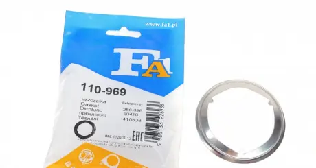 Прокладка глушника VW, AUDI, SKODA, SEAT (Fischer) Fischer Automotive One (FA1) 110-969 (фото 1)