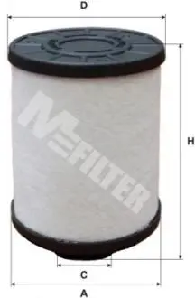 Фільтр палив. CITROEN, OPEL, CHEVROLET M-FILTER DE3118