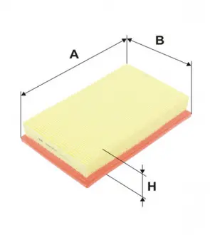 Фільтр повітряний OPEL / AP190 (WIX-Filtron) WIX FILTERS WA6707