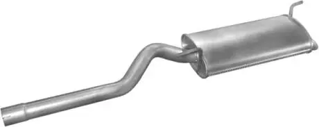 Глушитель задн. SEAT Inca, VW Caddy POLMOSTROW 30.243