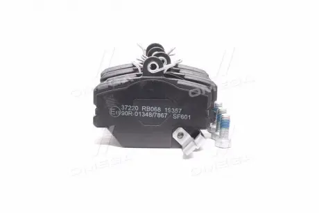 Колодка торм. SMART ROADSTER 04- передние. (ABS) A.B.S 37220