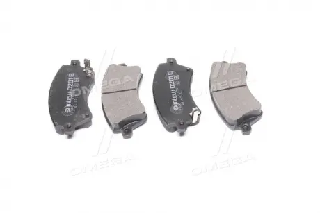 Колодка торм. TOYOTA COROLLA передние. (Intelli) DAFMI / INTELLI D201E