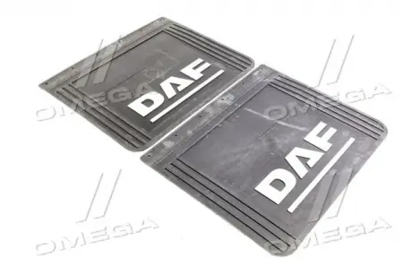 Брызговик 50X60X4 с (цветной) надписью DAF TEMPEST TP 95.47.33