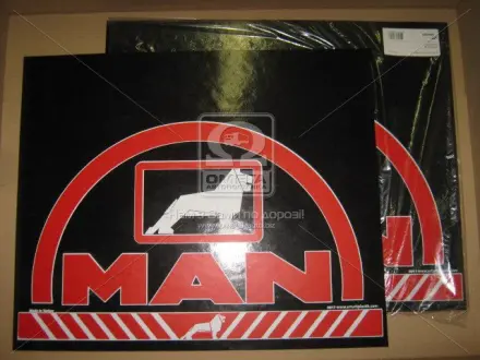 Бризговики 50X60X4 (кольоровий) з написом MAN TEMPEST TP 95.47.50