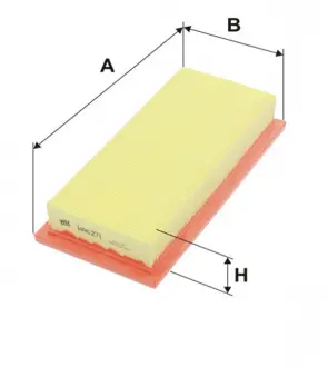 Фильтр воздушный AP095 / (WIX-Filtron UA) WIX FILTERS WA6271