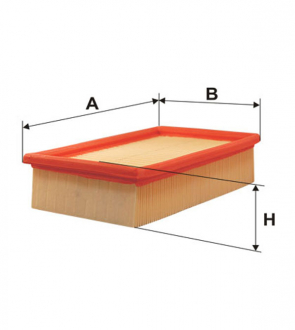 Фильтр воздушный / AP133 (WIX-Filtron UA) WIX FILTERS WA6314