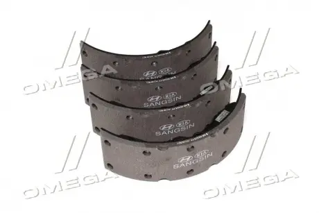 Колодки тормозные барабанные передние (Mobis) MOBIS (KIA, Hyundai) 5830545A30 (фото 1)