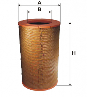 Фильтр воздушный / AM471 / 1 (WIX-Filtron) WIX FILTERS 93009E