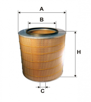 Фильтр воздушный / AM408 / 3 (WIX-Filtron) WIX FILTERS 93071E