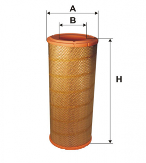 Фильтр воздушный / AM447 / 3 (WIX-Filtron) WIX FILTERS 93152E