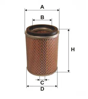 Фільтр повітряний / AM436 / 1 (WIX-Filtron) WIX FILTERS WA6112