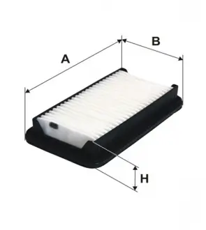 Фильтр воздушный / AP176 / 5 (WIX-Filtron) WIX FILTERS WA9549
