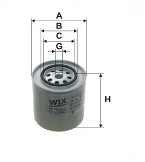 Фильтр топл. BMW PP854 / 1 / (WIX-Filtron) WIX FILTERS WF8162