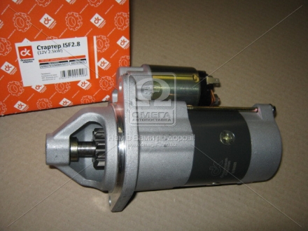 Стартер ГАЗ-3302 з дв CUMMINS ISF2.8 12V 2.5kW <ДК> Dk-Дорожная Карта 5295576/5266969/5311