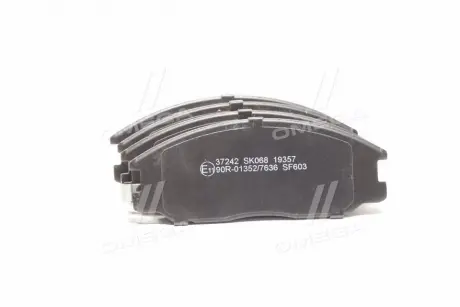 Колодка торм. HYUNDAI SANTA FE передние. (ABS) A.B.S 37242