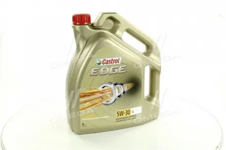 Масла моторные. Castrol EDGE 5W-30 LL (Канистра 5л) CASTROL 15A726