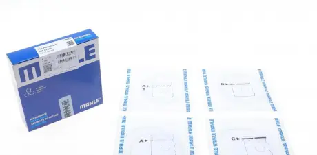 Кільця поршневі VAG 76,51 1,2x1,2x2 (Mahle) MAHLE KNECHT 028 01 N0