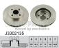 Диск гальмівний Toyota COROLLA -07 (пр-во Nipparts) J3302135