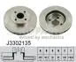 Диск тормозной Toyota COROLLA -07 (пр-во Nipparts) J3302135