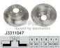 Диск тормозной Nissan QASHQAI 07- (пр-во Nipparts) J3311047