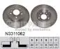 Диск тормозной Nissan QASHQAI 14- (пр-во Nipparts) N3311062
