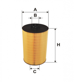 Фильтр масляный / OE646 / 2 (WIX-Filtron) WIX FILTERS 92093E