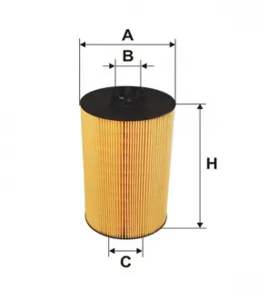 Фільтр масляний / OE646 / 2 (WIX-Filtron) WIX FILTERS 92093E