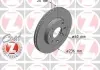 Диск тормозной передний Daewoo Lanos 1.3-1.5 / Opel ZIMMERMANN 430145420 (фото 1)