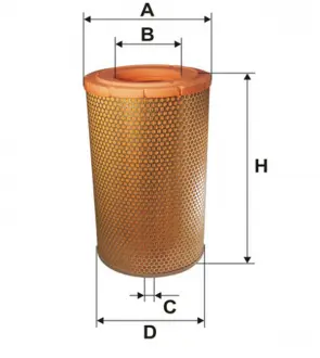 Фильтр воздушный / AM464 (WIX-Filtron) WIX FILTERS 42411E