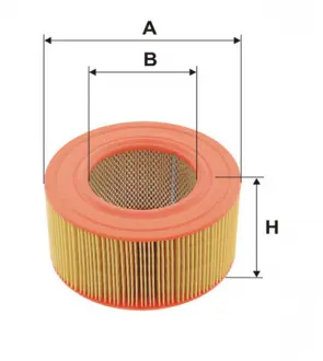 Фільтр повітряний / AR266 (WIX-Filtron) WIX FILTERS WA6446