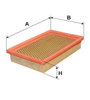 Фильтр воздушный / 003/4 (WIX-Filtron) WIX FILTERS WA6711