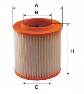 Фильтр воздушный / AR371 (WIX-Filtron) WIX FILTERS WA9482