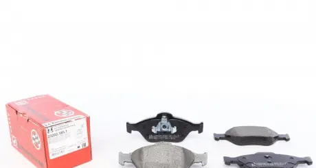Гальмівні колодки перед Ford Fiesta / Fusion / Mazda2 ZIMMERMANN 232021851