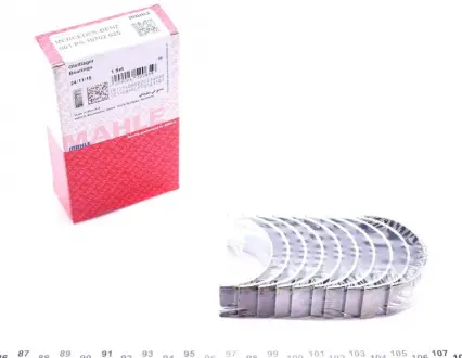Вкладиші шатунні MB PL 0,25 OM602 (Mahle) MAHLE KNECHT 001 PS 10702 025