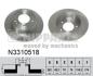 Диск тормозной Hyundai VELOSTER NIPPARTS N3310518 (фото 1)