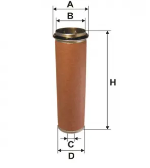 Фільтр повітряний / 420W (WIX-Filtron) WIX FILTERS 93353E