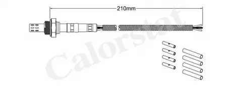 Лямбда-зонд MAZDA, MERCEDES-BENZ Vernet LS030079