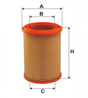 Фильтр воздушный / 211 (WIX-Filtron) WIX FILTERS WA6392